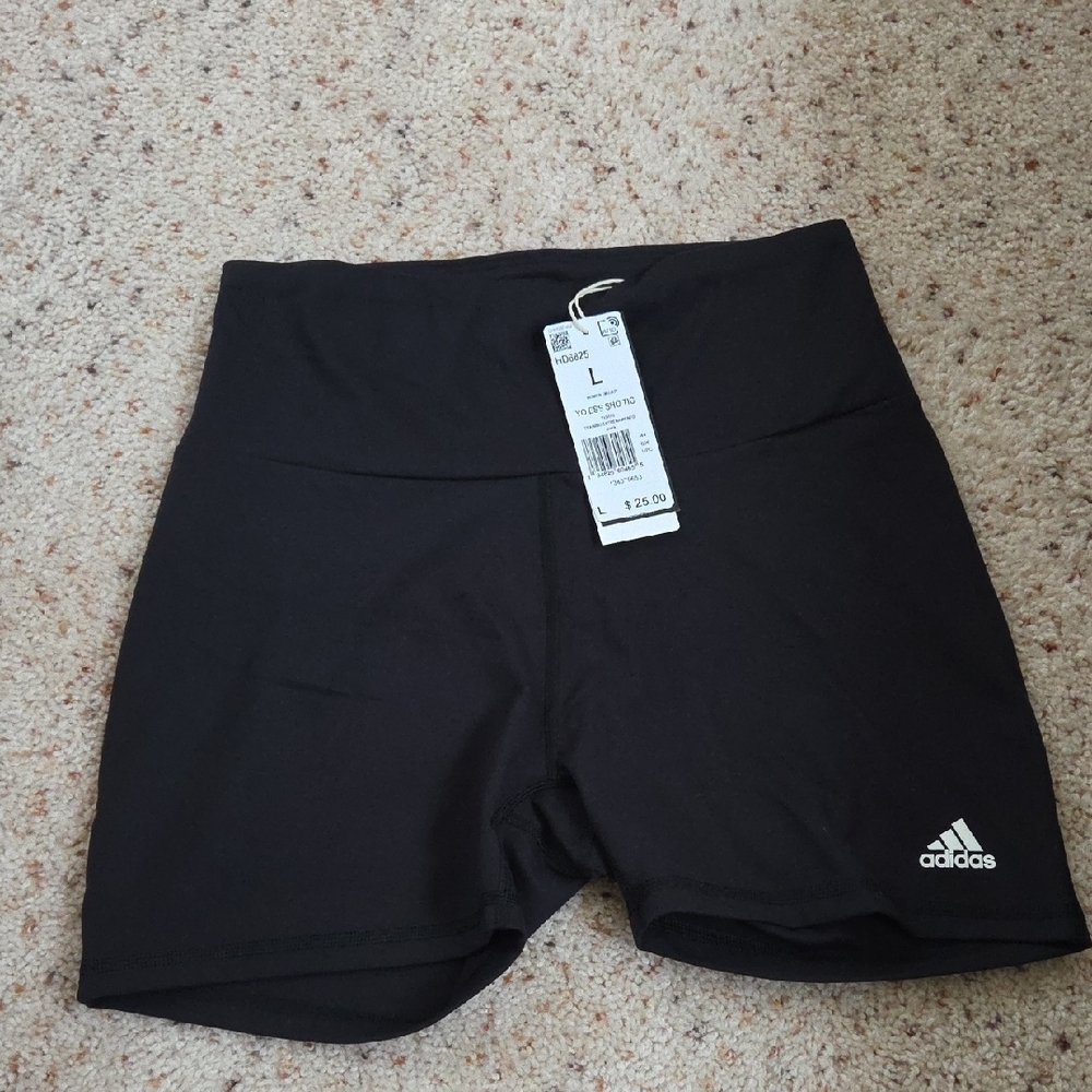 Adidas Women's Athletic Black Shorts